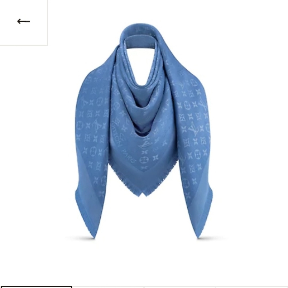 MONOGRAM SHAWL - Picture 2 of 5